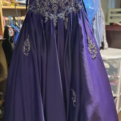 Purple Quince Dress XV Morado