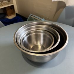 Metal Mixing Bowls 
