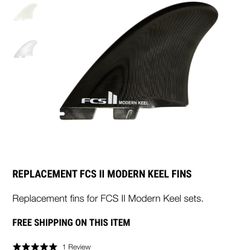 FCS 2 REPLACEMENT TWIN FIN