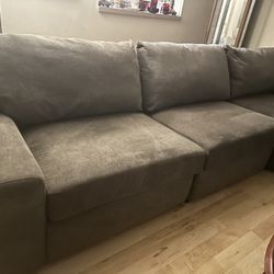 Large Grey 3500$ Couch Like New Only 800!