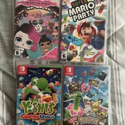Nintendo Switch Games. 