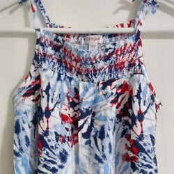 Girls Cat & Jack Summer/4th Of July Shirt