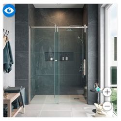 OVE Decors Sheffield Tempered Glass Shower Door