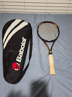 Wilson Pro Staff Classic 6.1 Tennis Racquet w/ Babolat Case – Graphite Kevlar