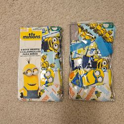 NEW 5 Boys' Briefs size 4T, $13 each set.