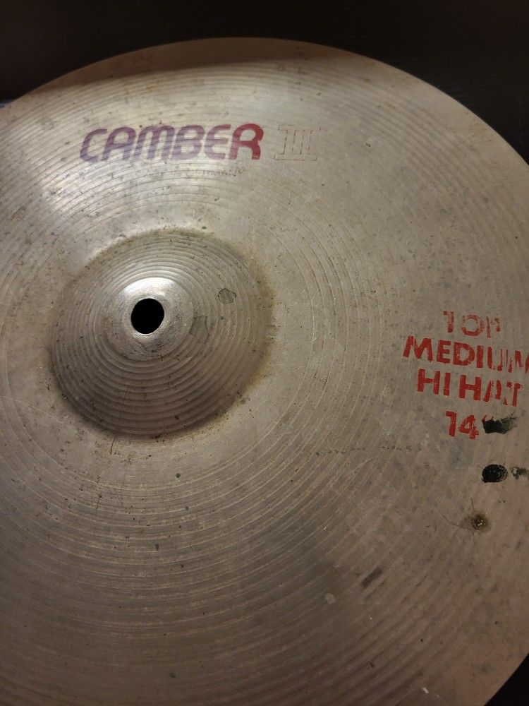 1970s Camber Hi-hat Cymbals, 14" Pair