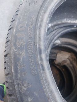New firestone firehawk 245 40/18 tires