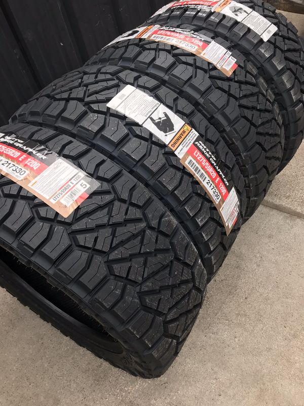 Brand new nitto ridge grappler tires 20x55x275 for Sale in Houston, TX