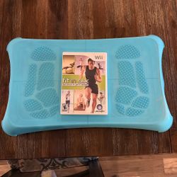 Wii Balance Board And Fit Game