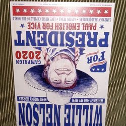 Original Bought At A Willie Nelson/Billy Strings Concert In Connecticut Colectable Magnet