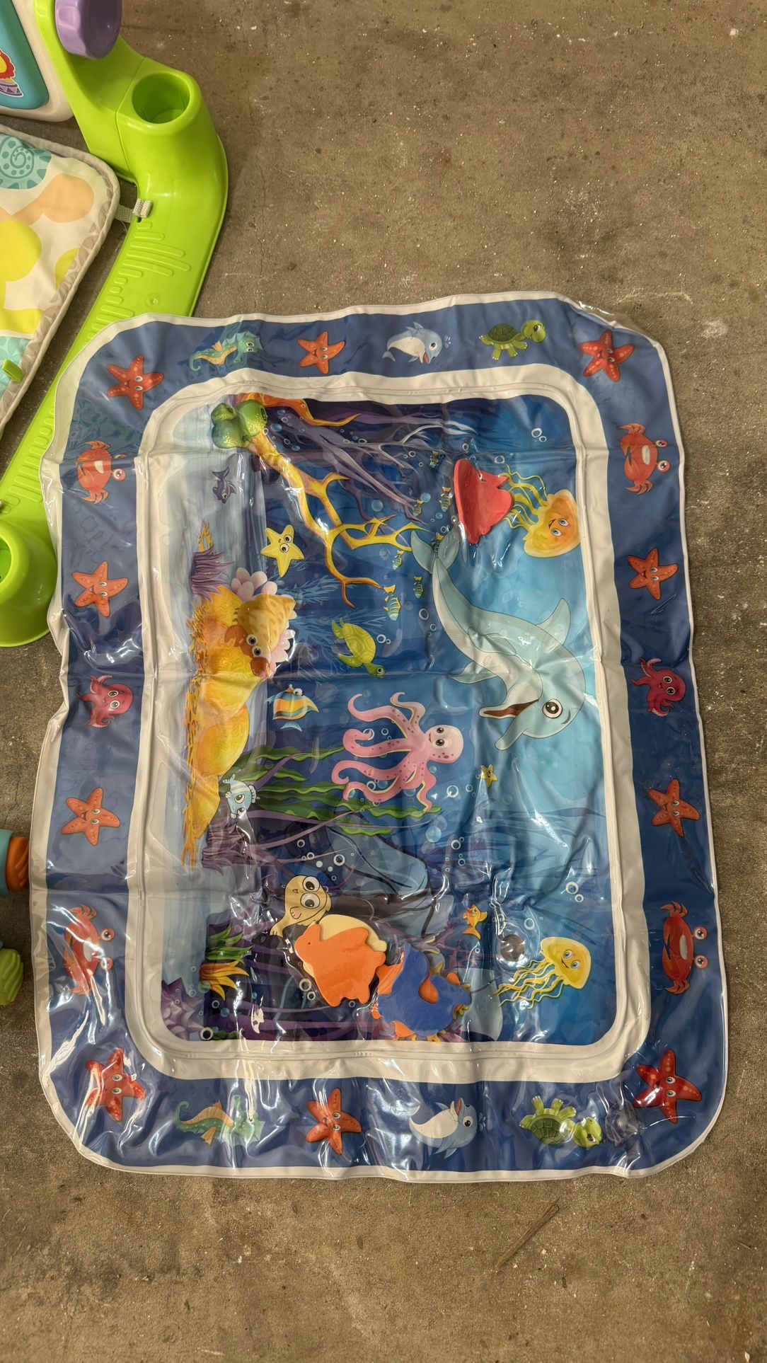 Toys For Baby , Toys for baby  Teething toys ,  Baby head protection  Car seat toys Infant rattle socks toys  ,Infant dolphin water play pad