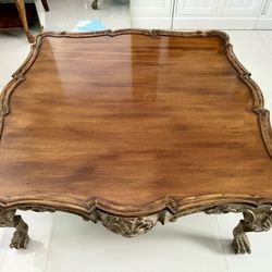 Solid Oak Coffee Table
