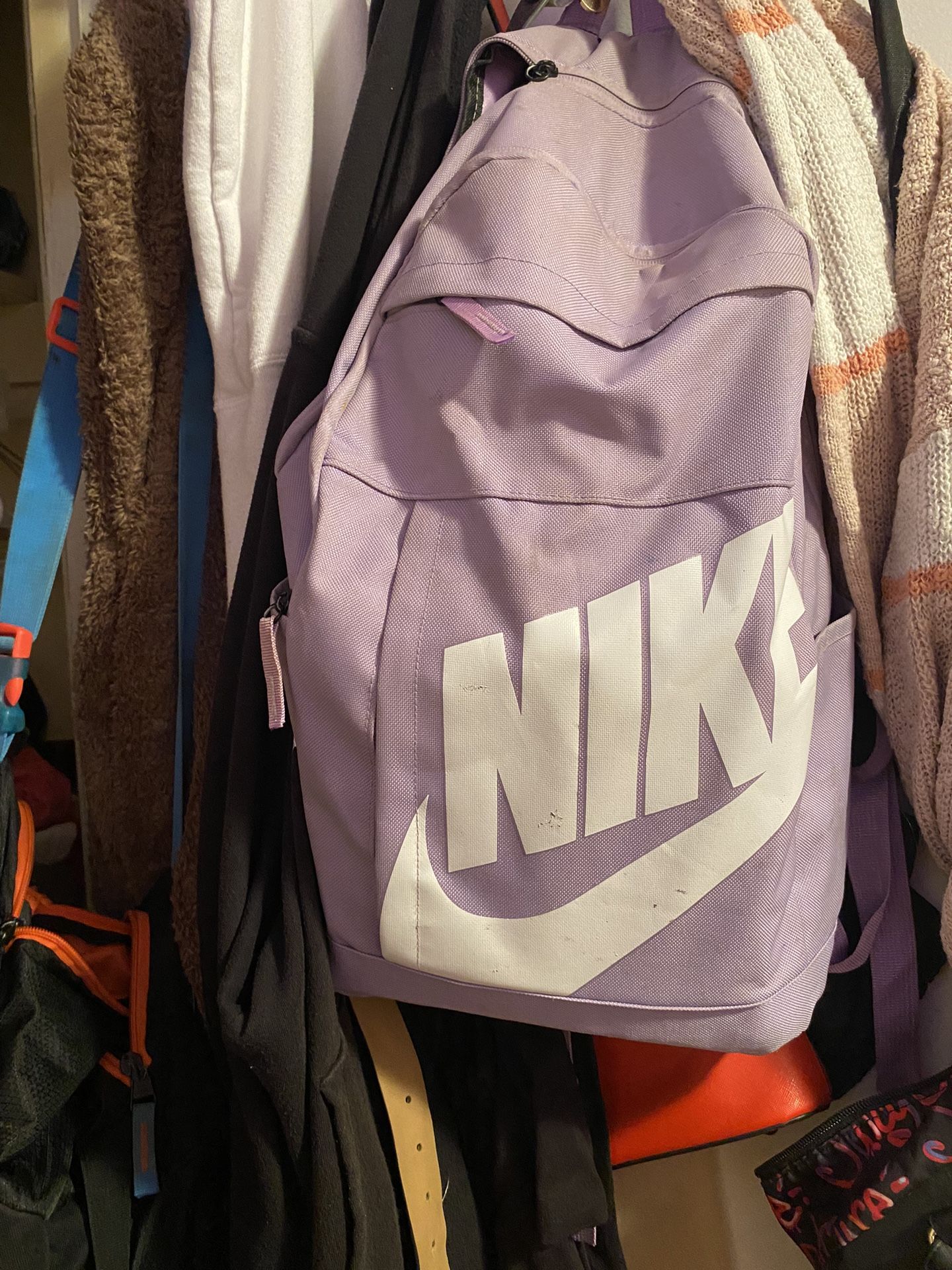 Lavender Purple Nike Backpack