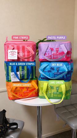 Trader Joe's Mini Insulated Tote Bag Summer 2026 Set of 6 Limited Edition New