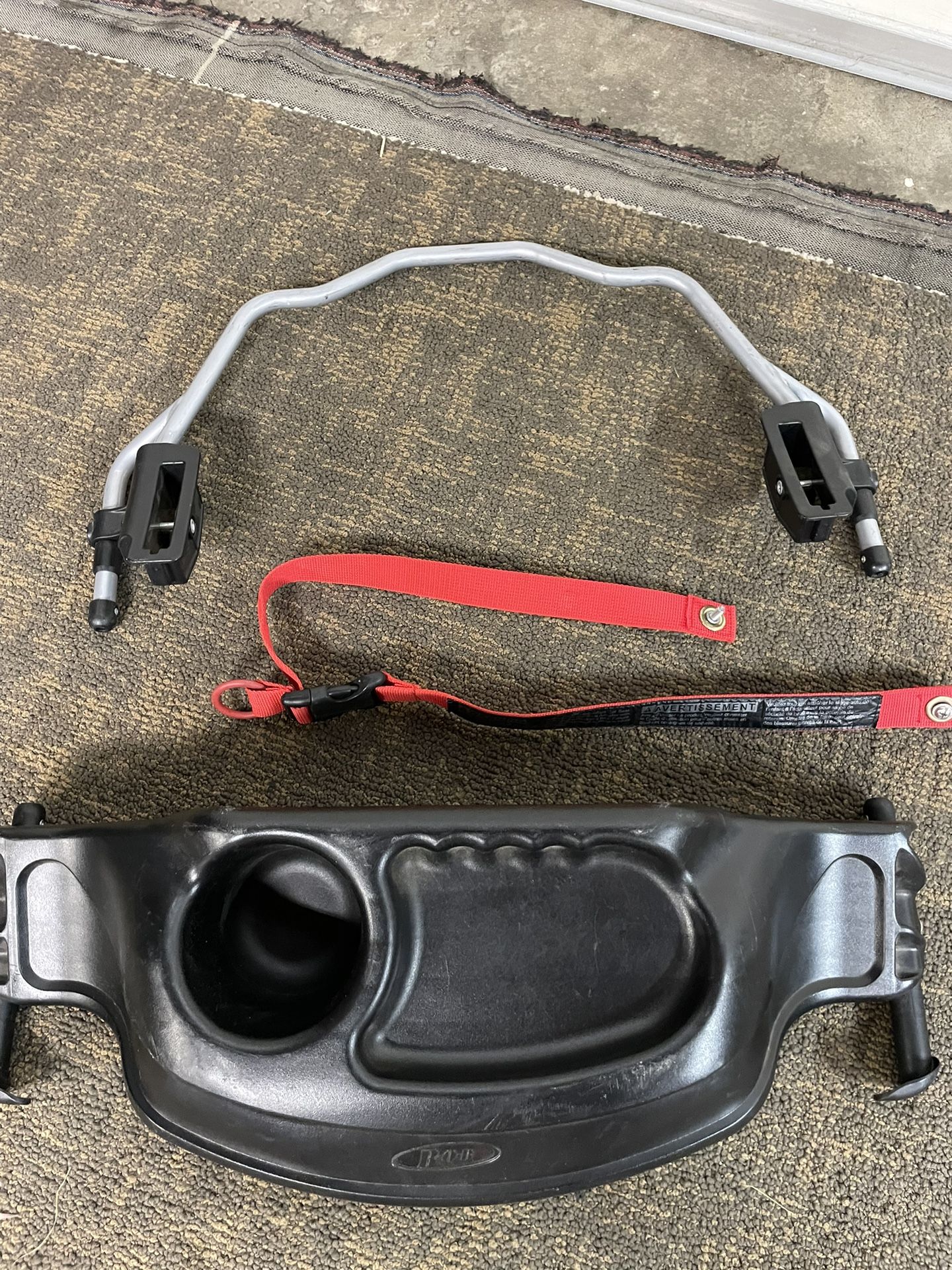 Bob Stroller Baby Seat Adapter And Tray Attachment