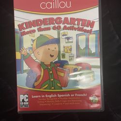 CAILLOU Kindergarten