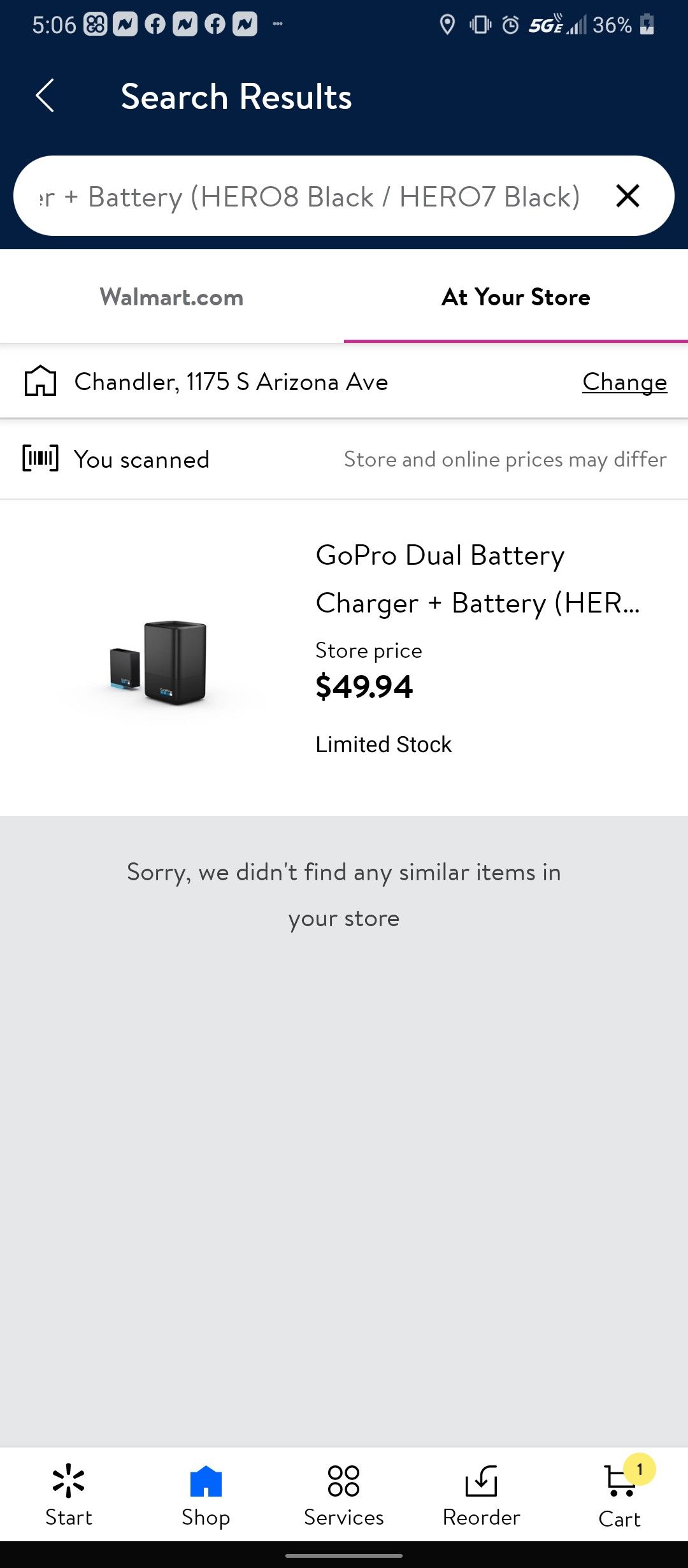 GoPro Dual Battery and Charger
