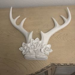 Ceramic Deer Antlers For Wall