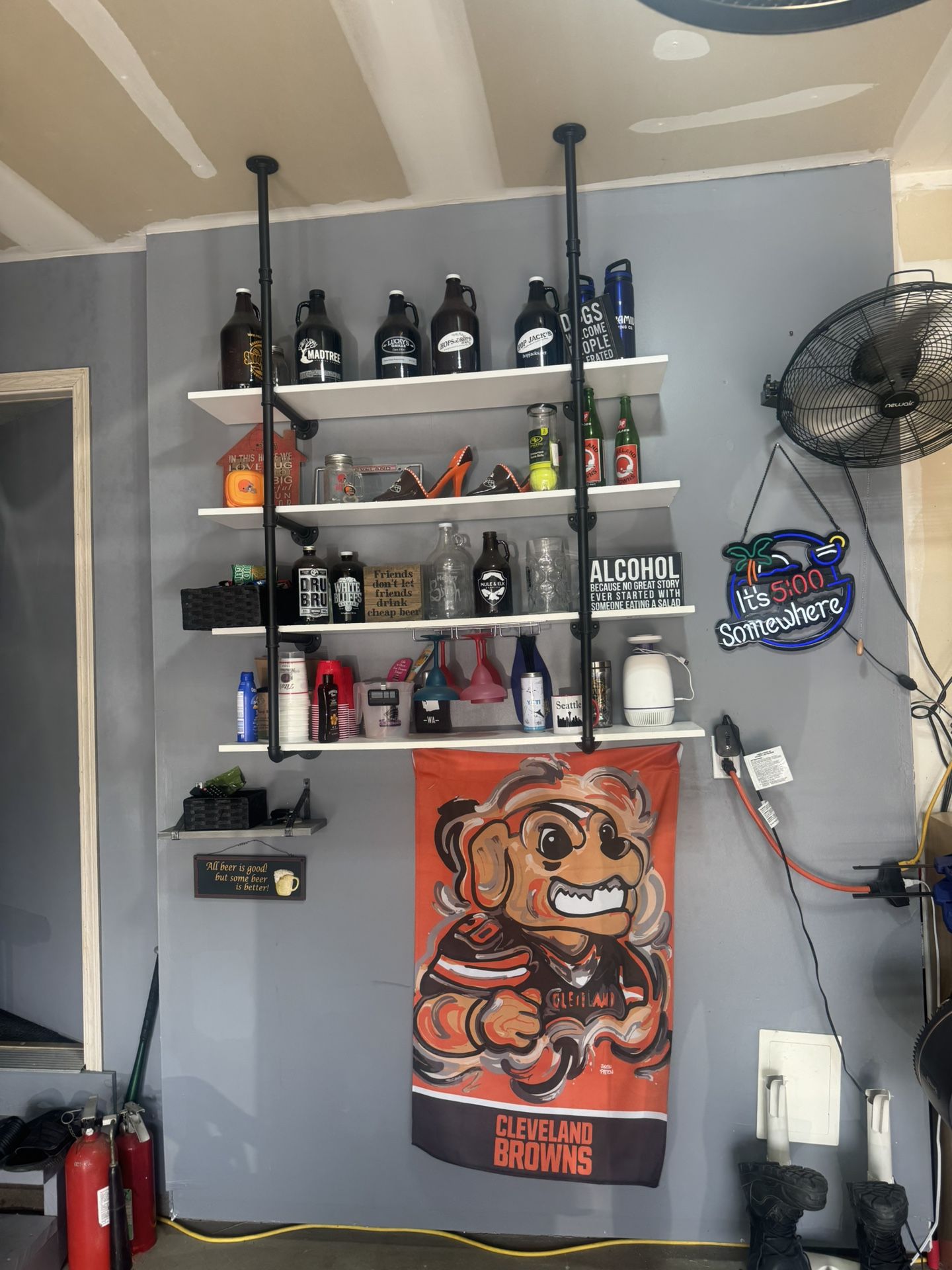 Industrial Shelves