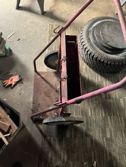 welding cylinder hand truck