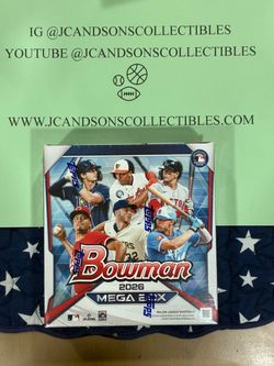 2026 Bowman Baseball Mega Box Brand New Factory Sealed