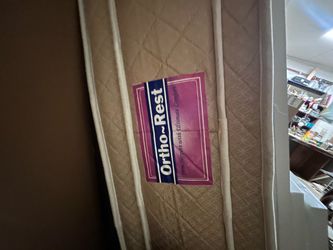 Queen mattress and box