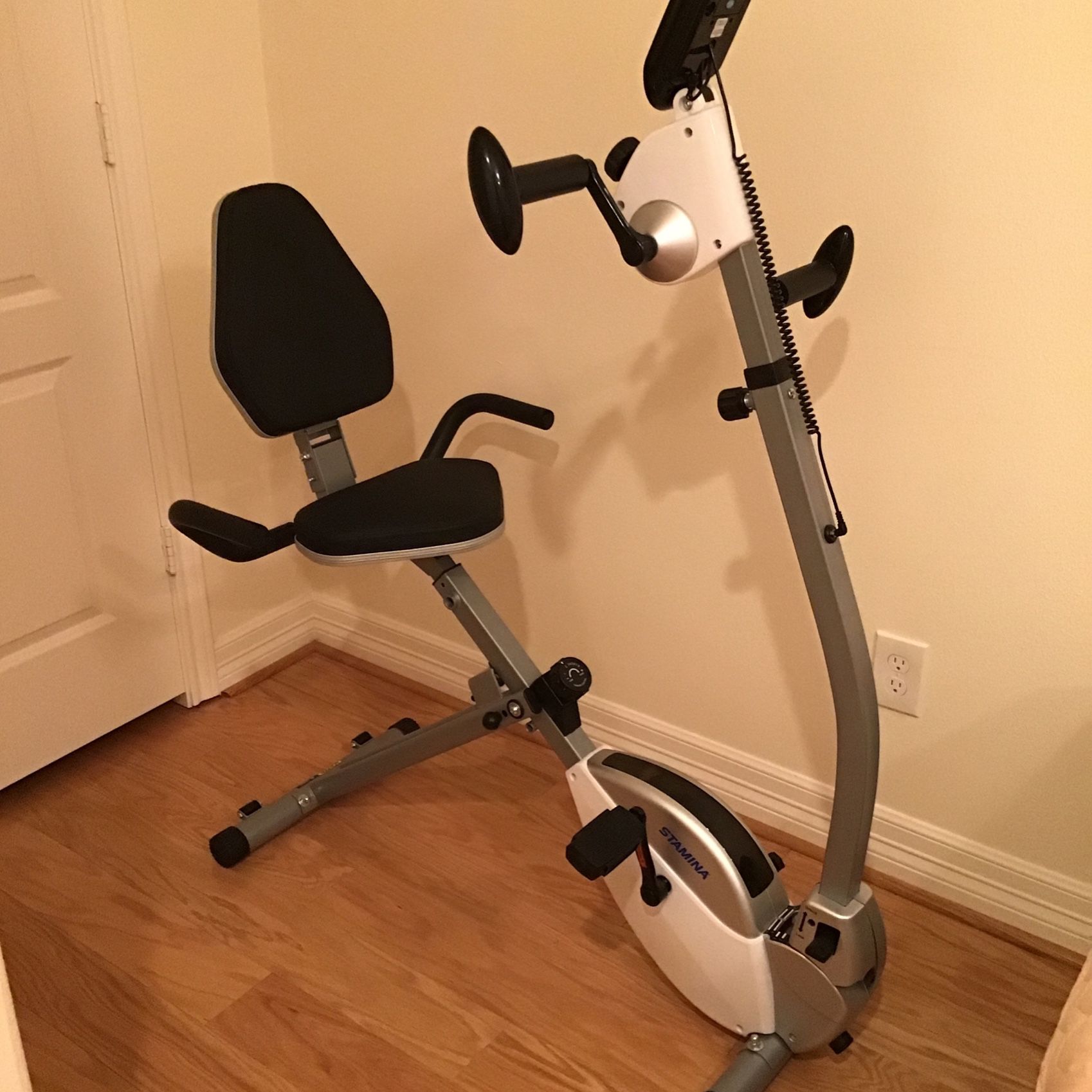 Stamina Exercise Bike with Arm Workout