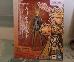 S.H.Figuarts Naruto Uzumaki Kurama Link Mode Naruto Shippuden Exclusive Figure