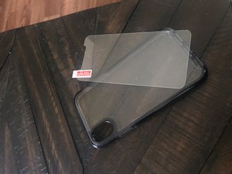 iPhone X or Xs case and generous glass combo $20