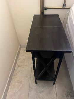 GREAT side table with outlets