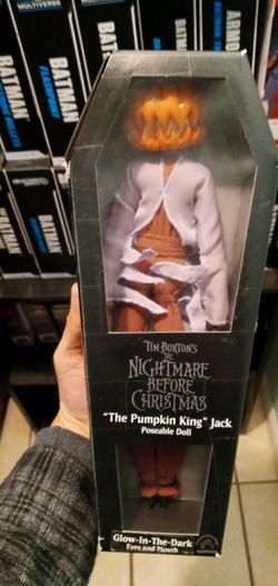 Nightmare Before Christmas Pumpkin Jack Doll