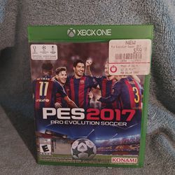 XBOX One Pes 2017 Pro Evolution Soccer Works!