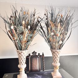 Large Vase w/ Florals