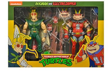 TMNT Bugman and Electrozapper  NECA Action Figure 2-Pack