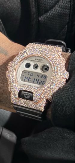 Moissanite bussdown gshock