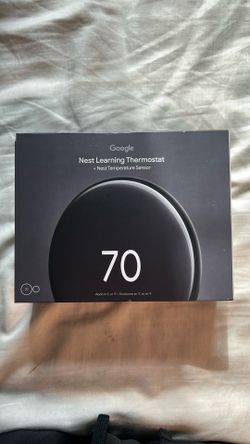 Google Nest Learning Thermostat + Nest temperature sensor 4th Gen
