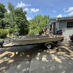 1980 Tidecraft 17’ with 80 HP Mariner