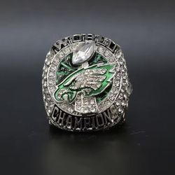 2017 Philadelphia Eagles Championship Fan Ring / Foles