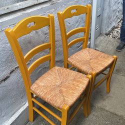 Two Kitchen Chairs