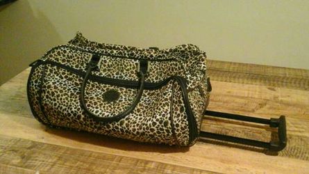 Cheetah carry on bag