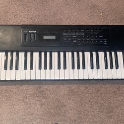 Roland XP-10 multitimbral synthesizer keyboard.