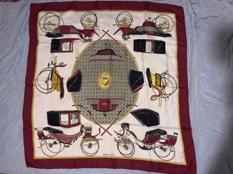 Scarf Hermes  Carré 90 silk silk handkerchief