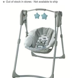 Graco Slim  Spaces Compact Baby Swing 