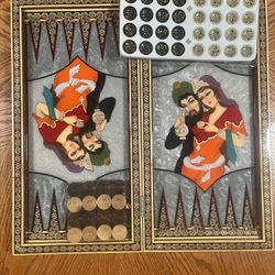 Authentic Persian Backgammon Board