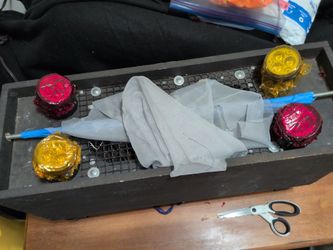 Halloween fire flame prop