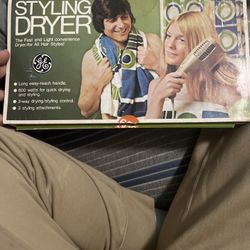 Vintage 600w Hair Dryer/styler 1960’s-70’s