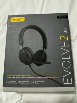 Jabra Headphone With Mic