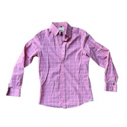 Crosby & Howard Men’s Pink Checkered Button Down 