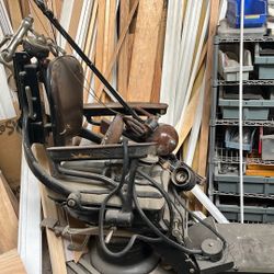 Dentist Antique Chair From 1934 -36