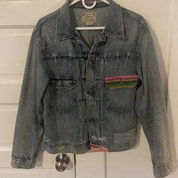 $120  Ralph Lauren Jean Jacket Size: M